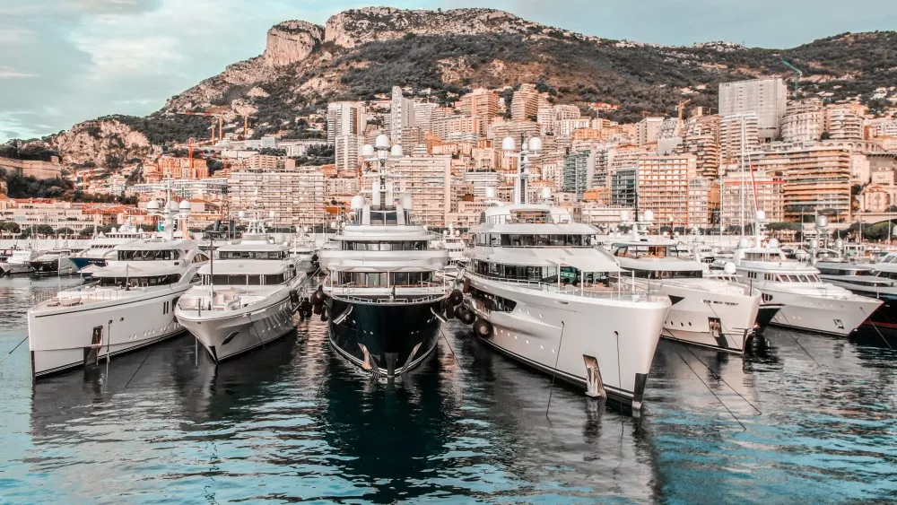 Our equipment at the 2023 Monaco Yacht Show