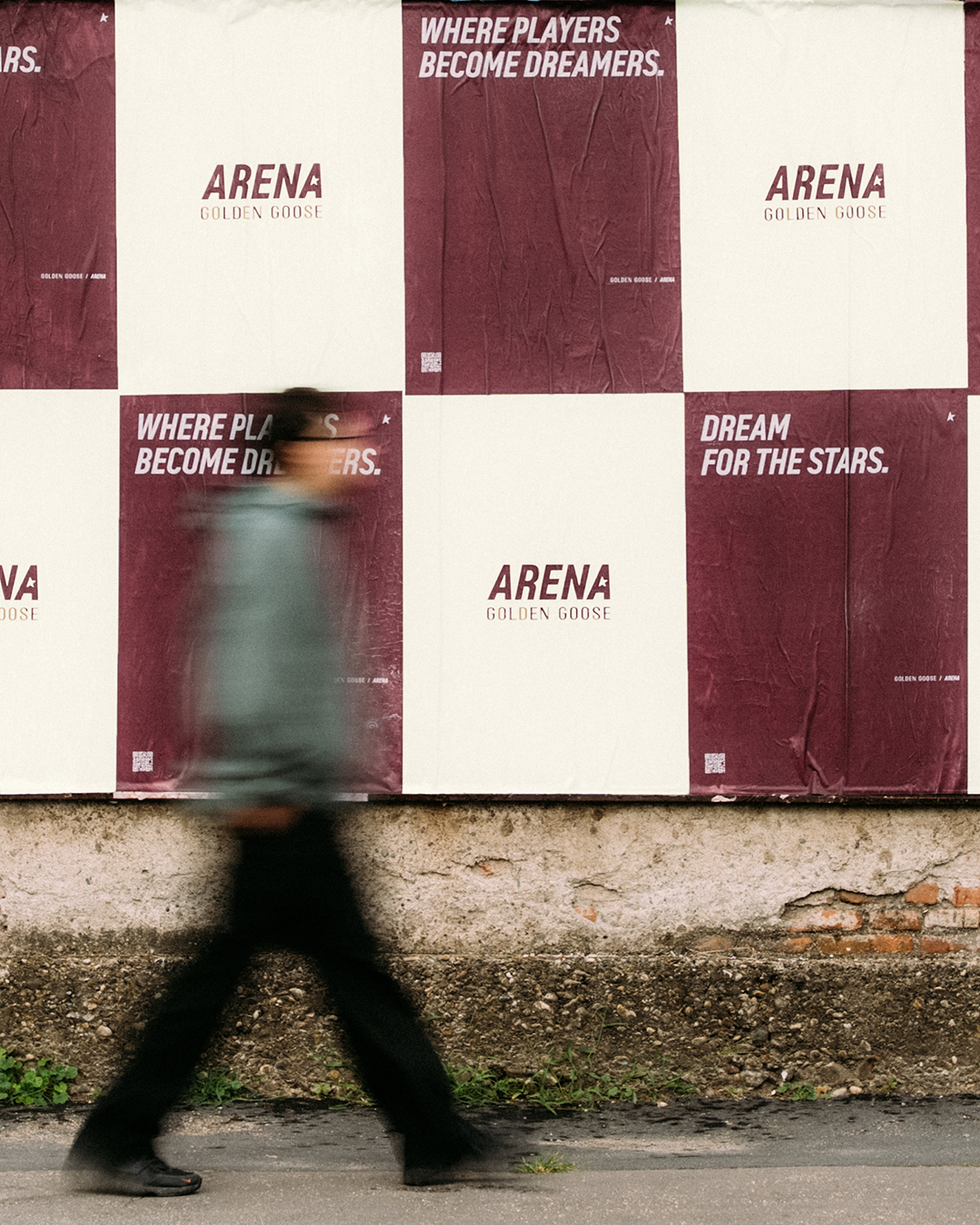 Padel Arena – collaborating with Golden Goose