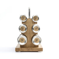 Luxury Pilates Hand Weights - Oak