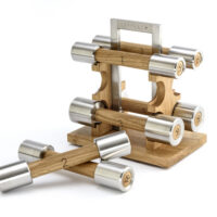 Luxury Pilates Hand Weights - Oak