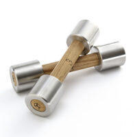 Luxury Pilates Hand Weights - Oak